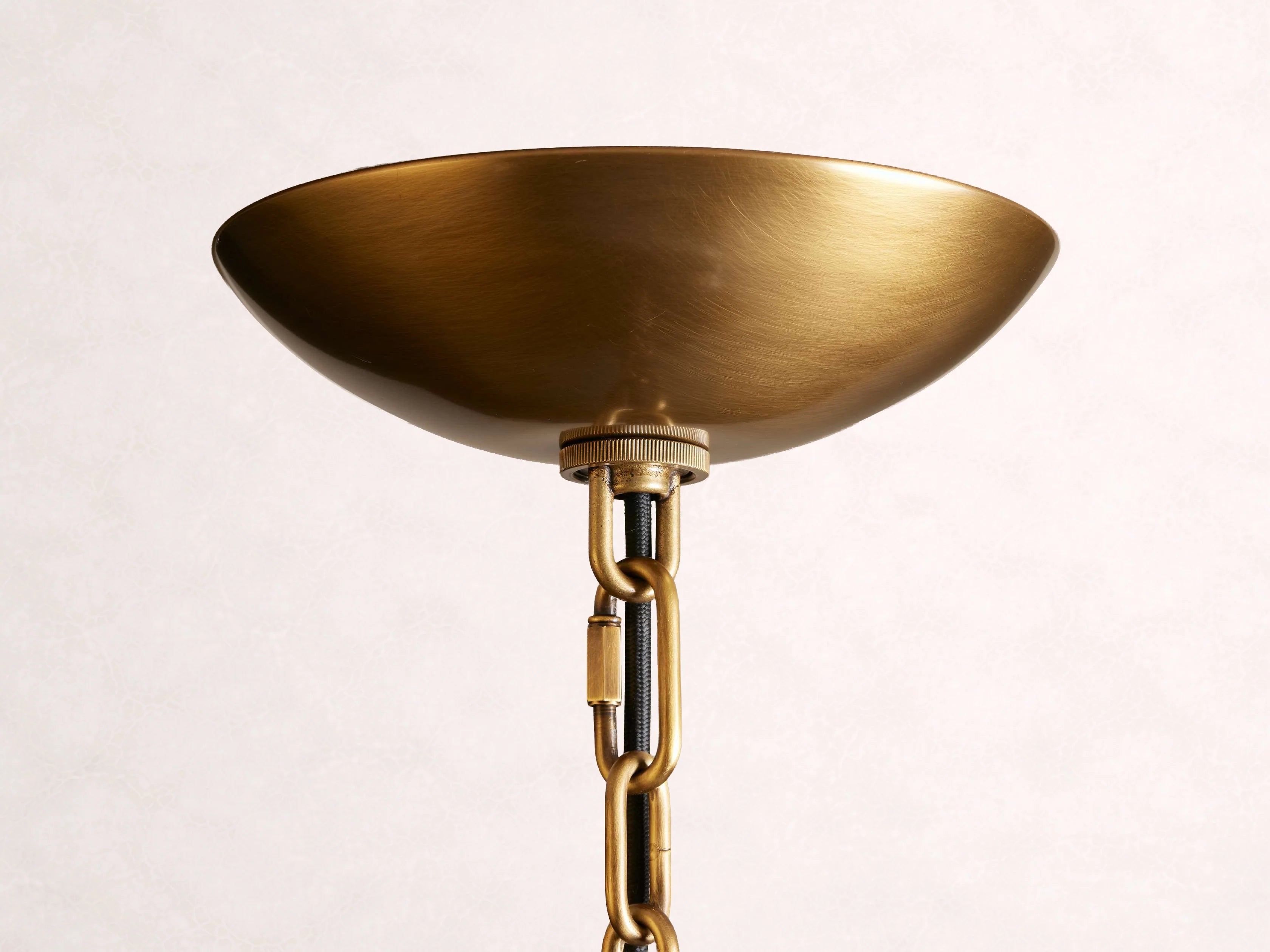 Blaire Round Glass Chandelier 32-Inch