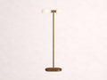 Zayd Opal Glass Floor Lamp