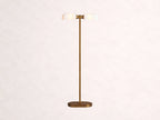 Zayd Opal Glass Floor Lamp