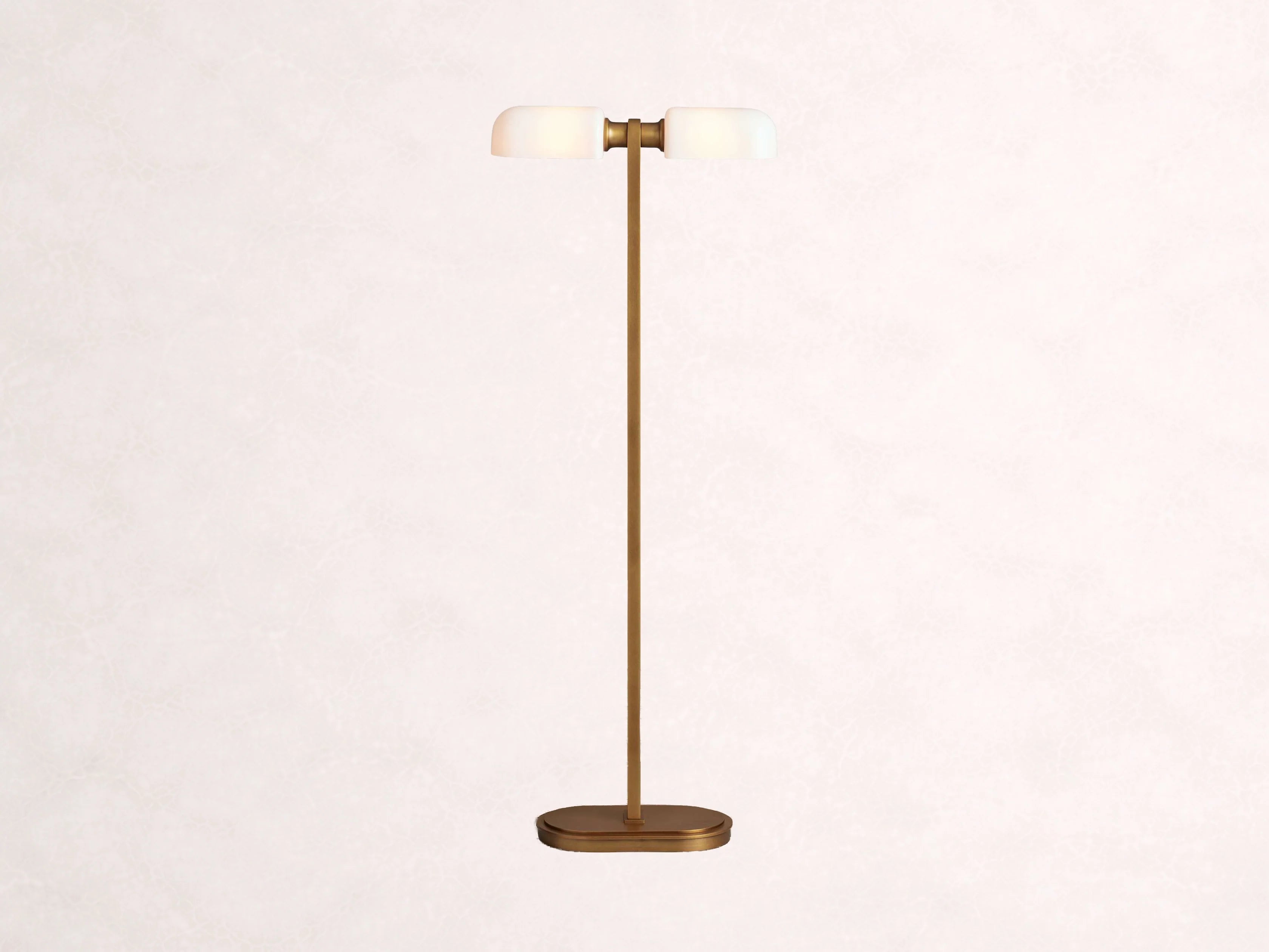 Zayd Opal Glass Floor Lamp