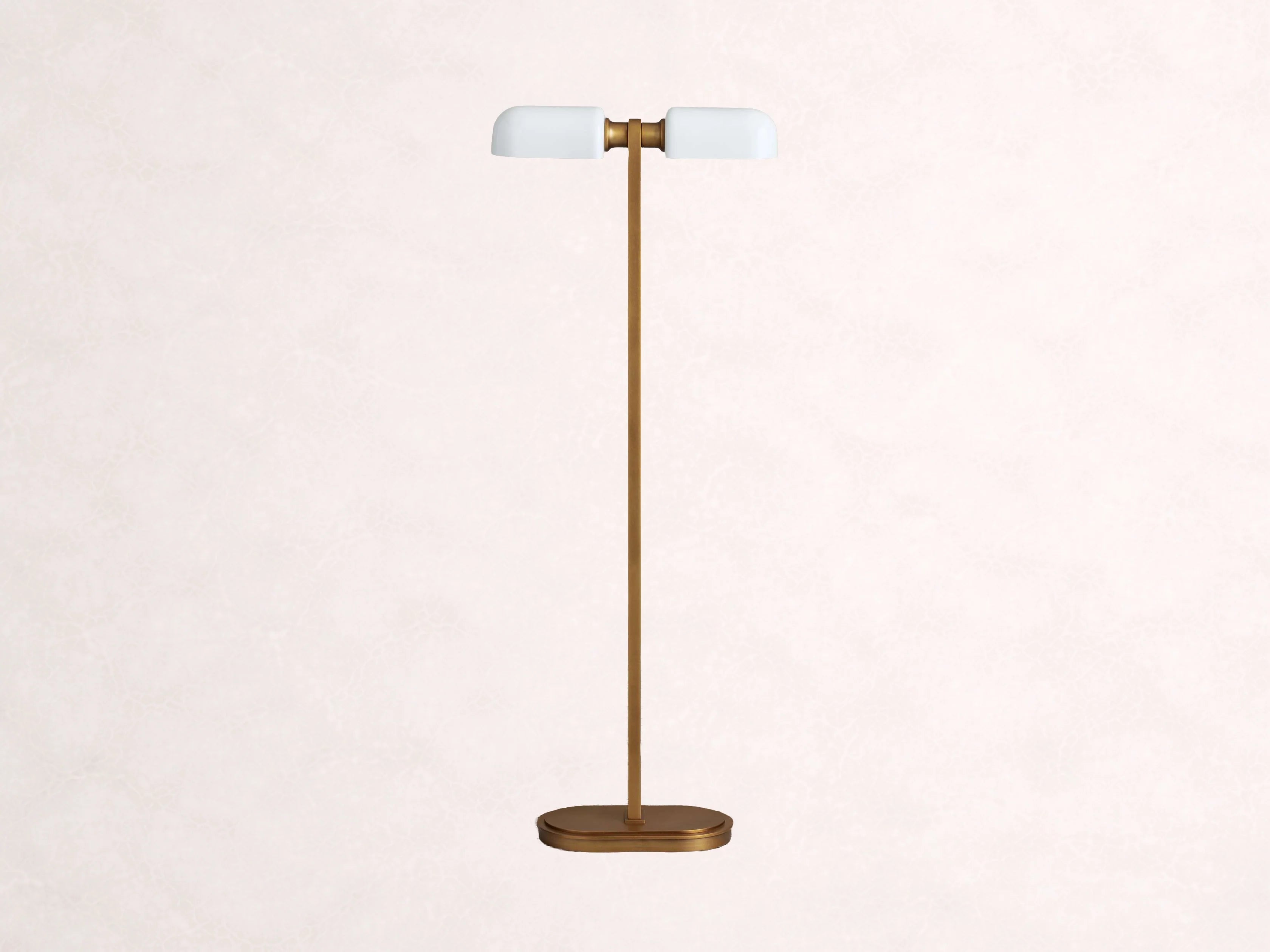 Zayd Opal Glass Floor Lamp