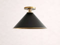 Arno Small Flushmount in Black