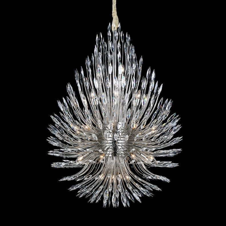 Lily Starburst Crystal Sputnik Chandelier 43-Inchw