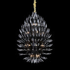 Lily Starburst Crystal Sputnik Chandelier 43-Inchw
