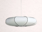 Nuvola White Milk Glass Chandelier 30-Inch