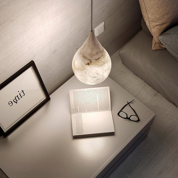 Alabaster Rain Pendant Lighting, Dining Table Pendant