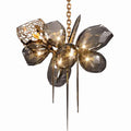 Glass Chandelier Italian Light Luxury Light for Dining Room / living Room