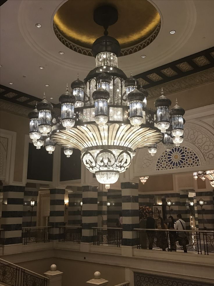 Arabian Nights Ornate Elegance Chandelier for High-Ceiling