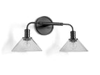 Theron 2-Light Glass Wall Sconce