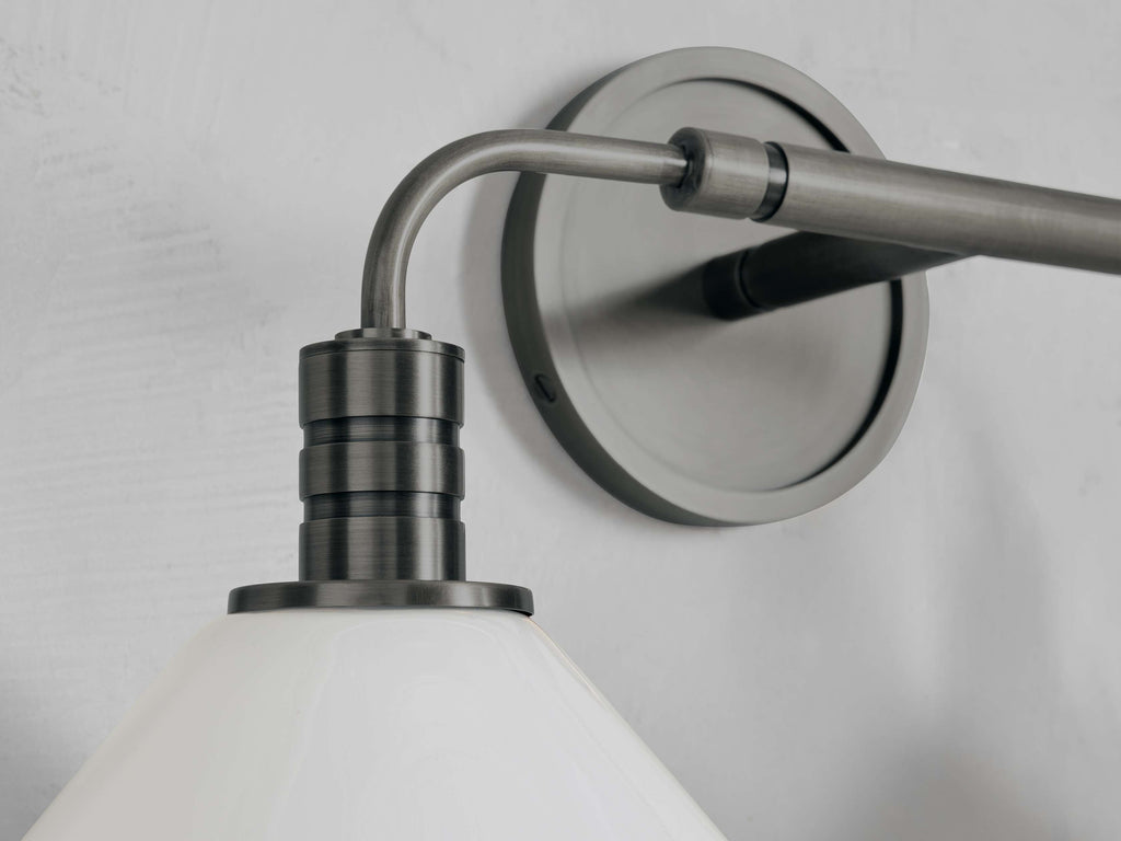 Theron 2-Light Glass Wall Sconce