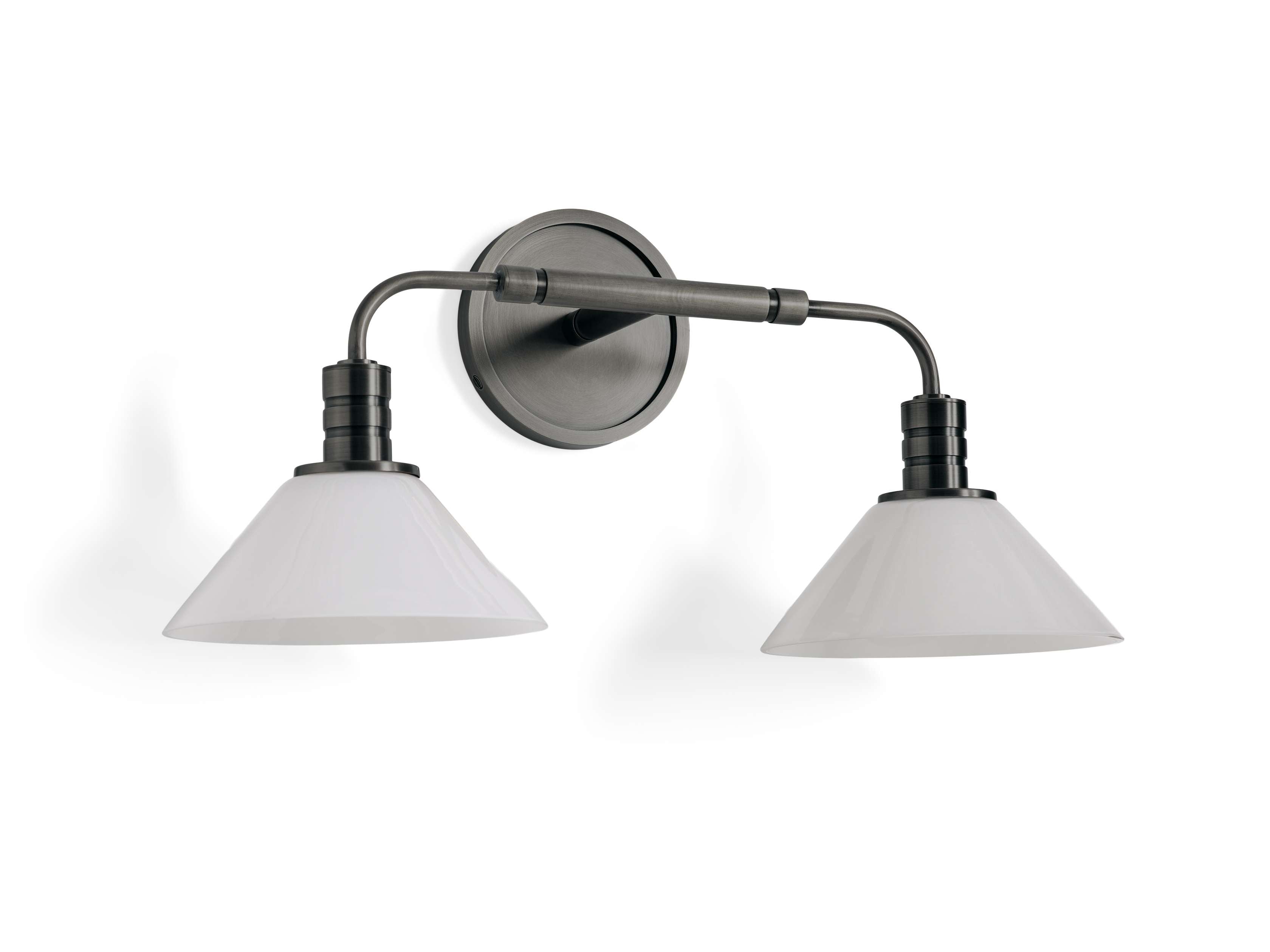 Theron 2-Light Glass Wall Sconce
