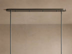 Daphne Fabric Linear Chandelier