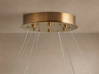Halima Halo Alabaster Chandelier