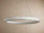 Halima Halo Alabaster Chandelier
