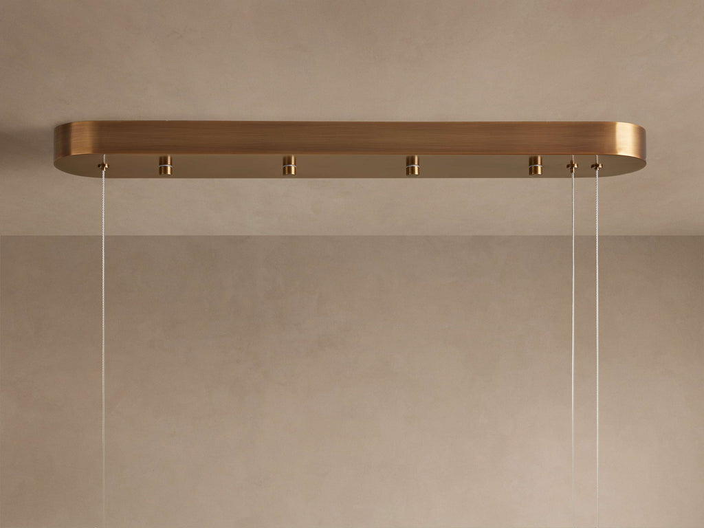 Halima Linear Alabaster Chandelier