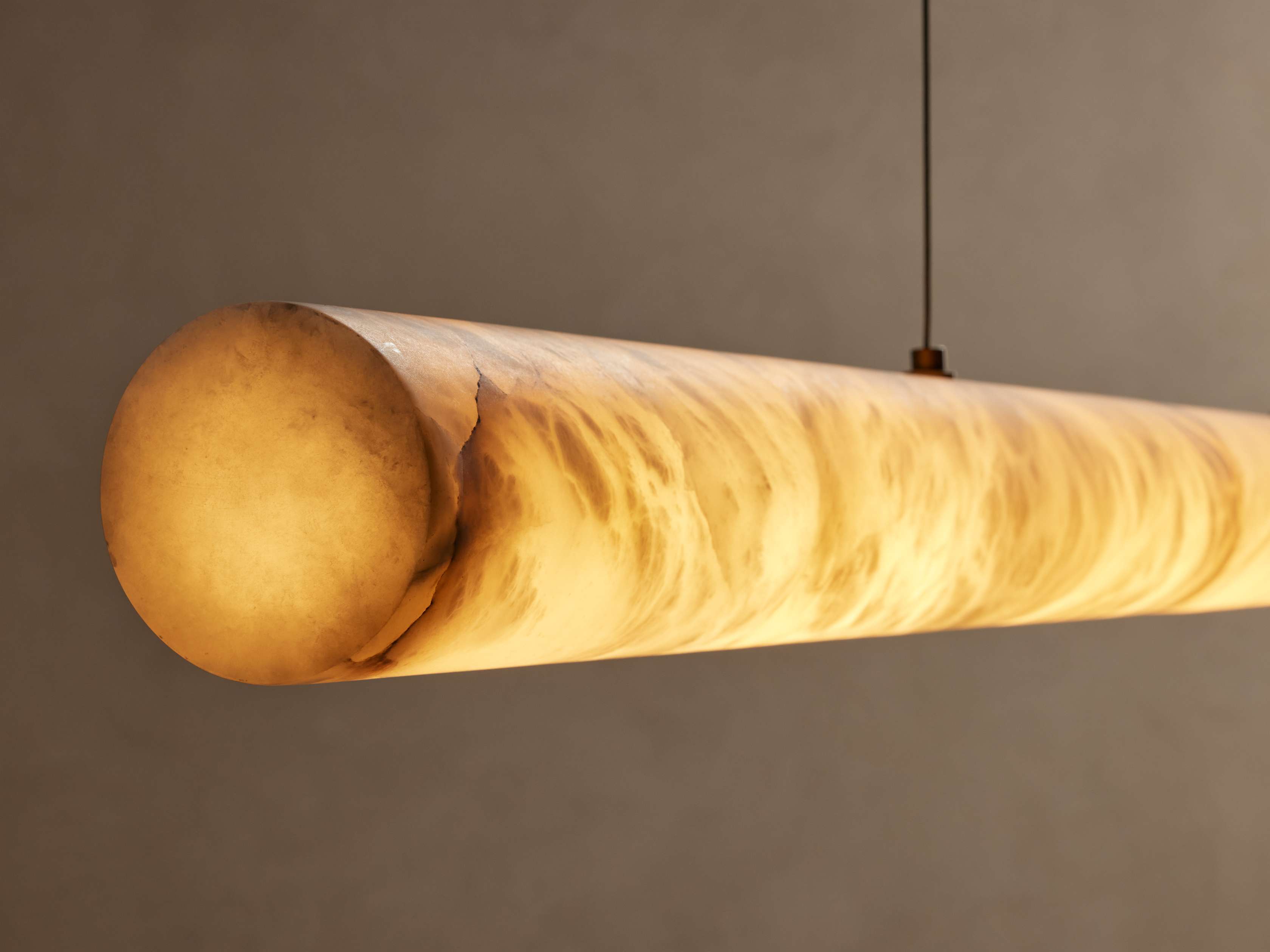 Halima Linear Alabaster Chandelier