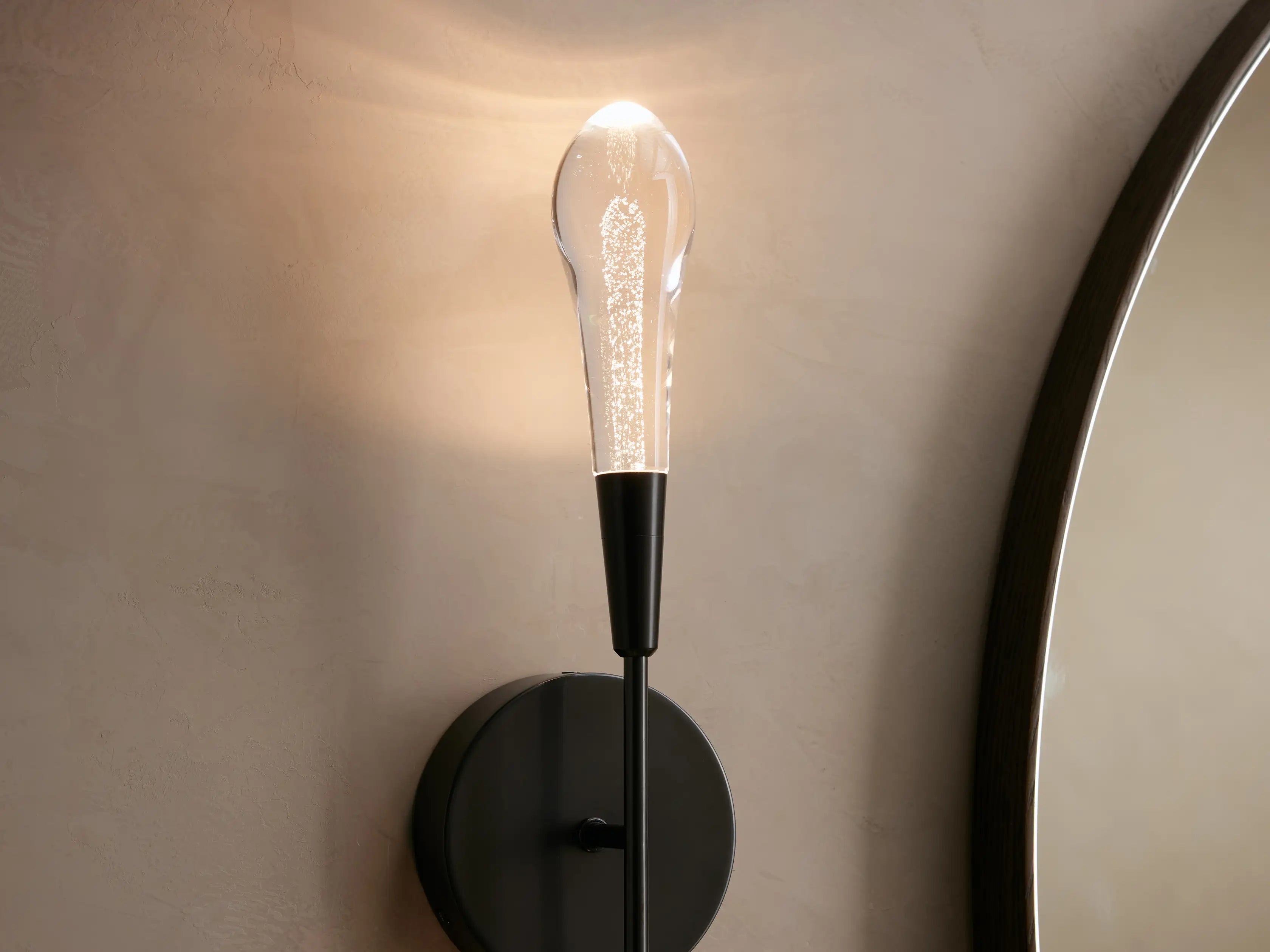Soltaire Crystal Double Wall Sconce