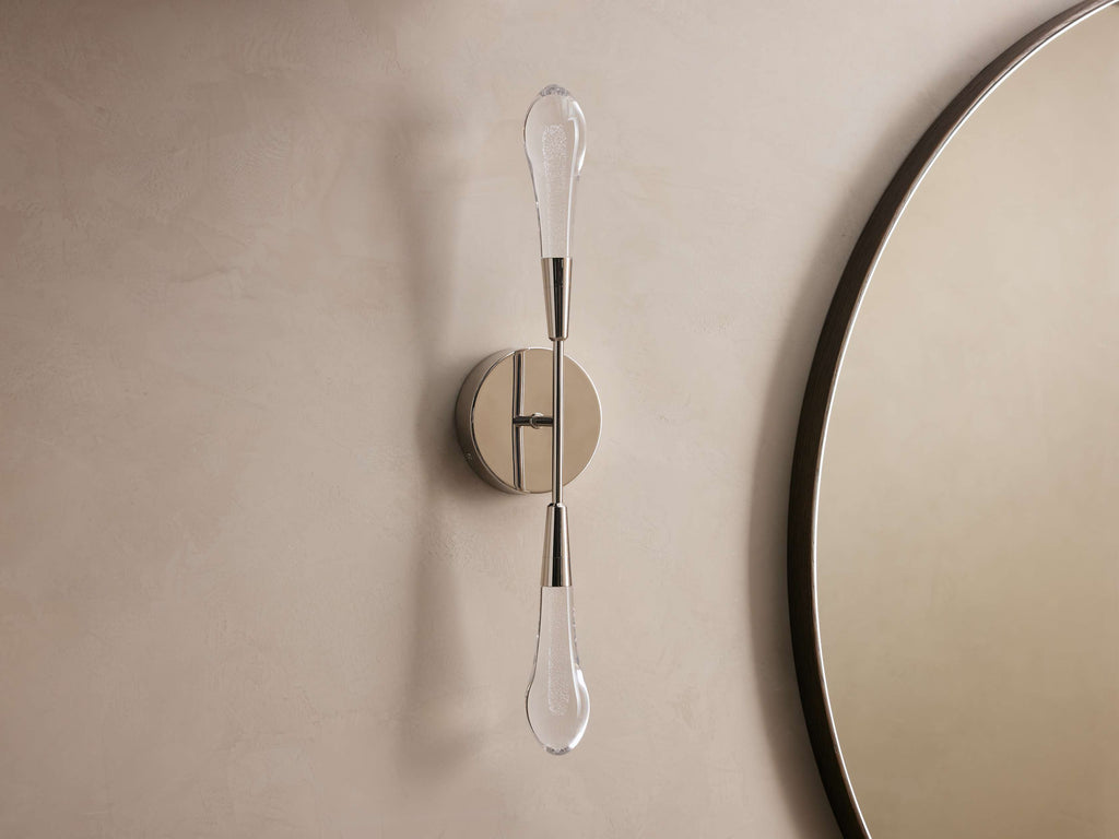 Soltaire Double Sconce