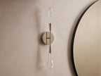 Soltaire Double Sconce