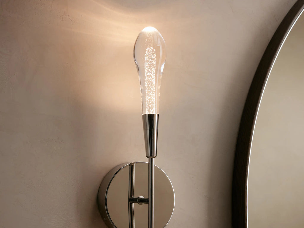 Soltaire Crystal Double Wall Sconce