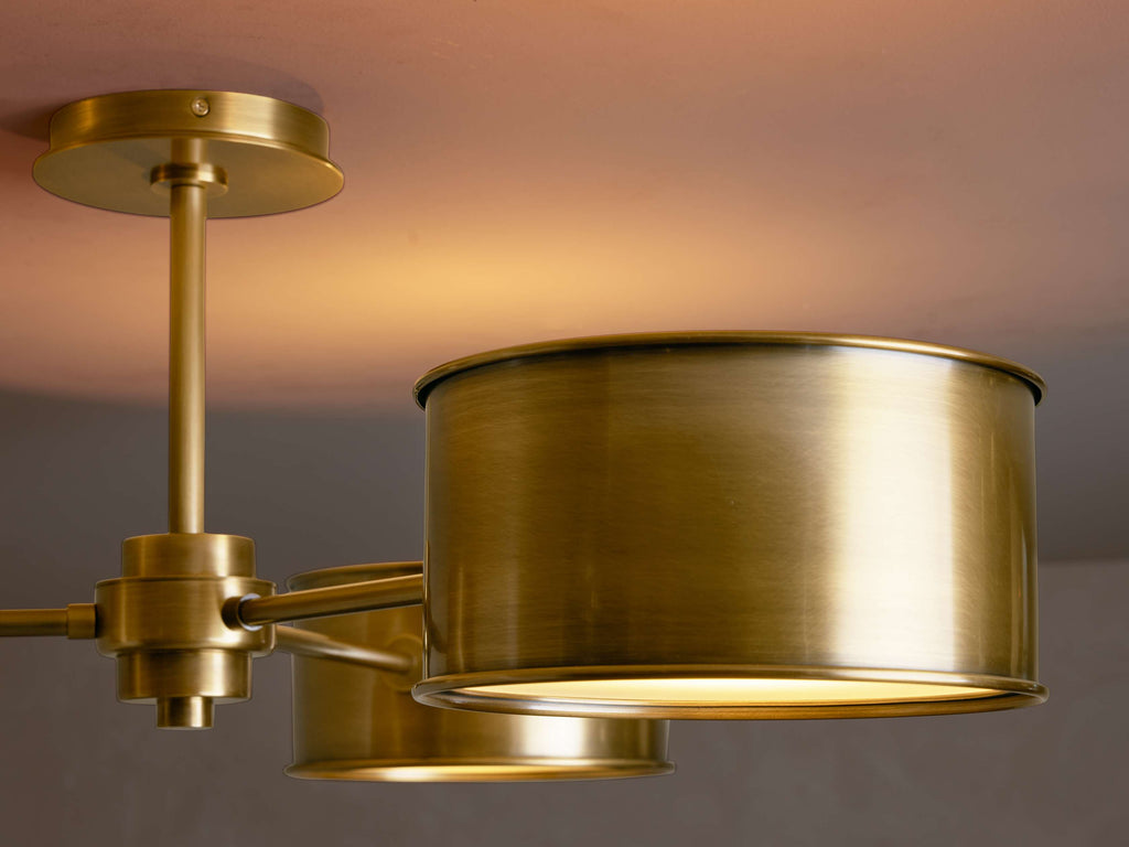 Daphne Metal Flush Mount