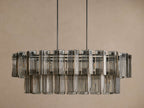 Delsie Oval Tiered Chandelier 63-Inch72-Inchw