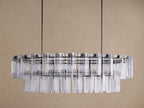 Delsie Oval Tiered Chandelier 63-Inch72-Inchw
