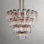 Delsie Round Art Glass Chandelier 38-Inch48-Inch60-Inch