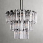 Delsie Round Art Glass Chandelier 38-Inch48-Inch60-Inch