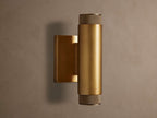 Spotlight Outdoor Sconce in Brass
