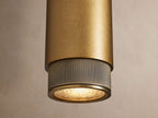 Spotlight Outdoor Sconce in Brass