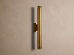 Spotlight Outdoor Sconce in Brass