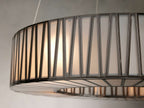 Jeunet Round Chandelier in Nickel
