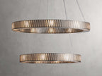 Jeunet 2-Tier 60-InchRound Chandelier in Nickel