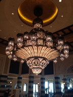 Arabian Nights Ornate Elegance Chandelier for High-Ceiling