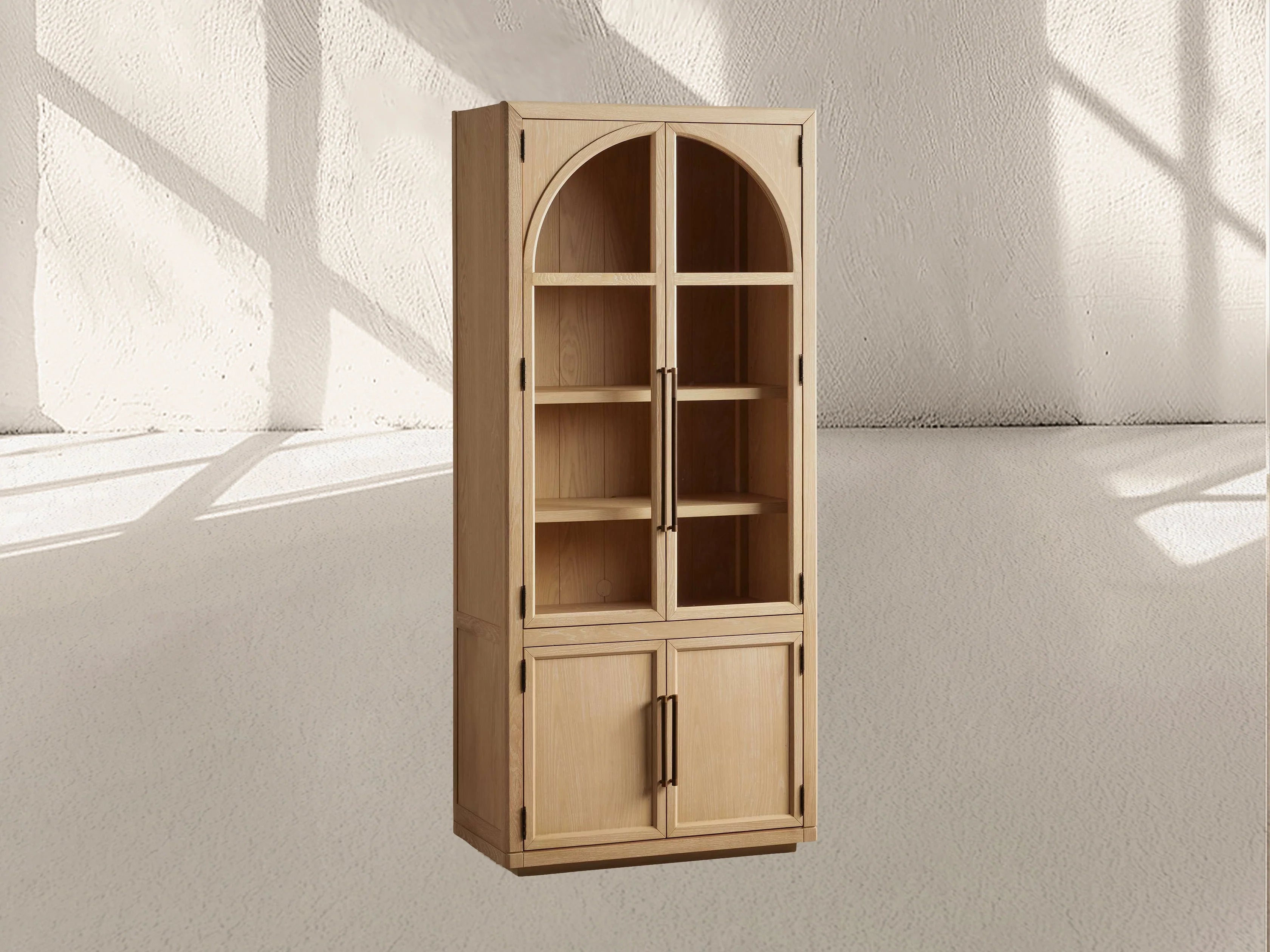 Hattie Squared Glass Cabinet
