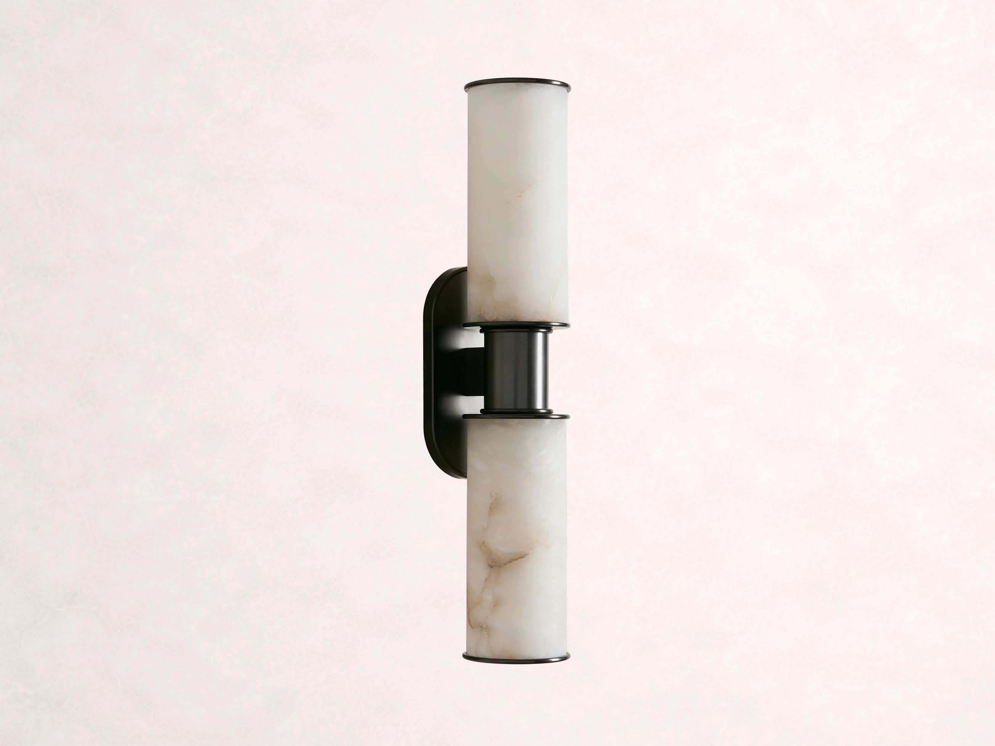 Harlin 2-Light Wall Sconce in Alabaster