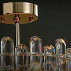 Modern Style Two Layers Crystal Chandelier for Living Room / Round Dining Table