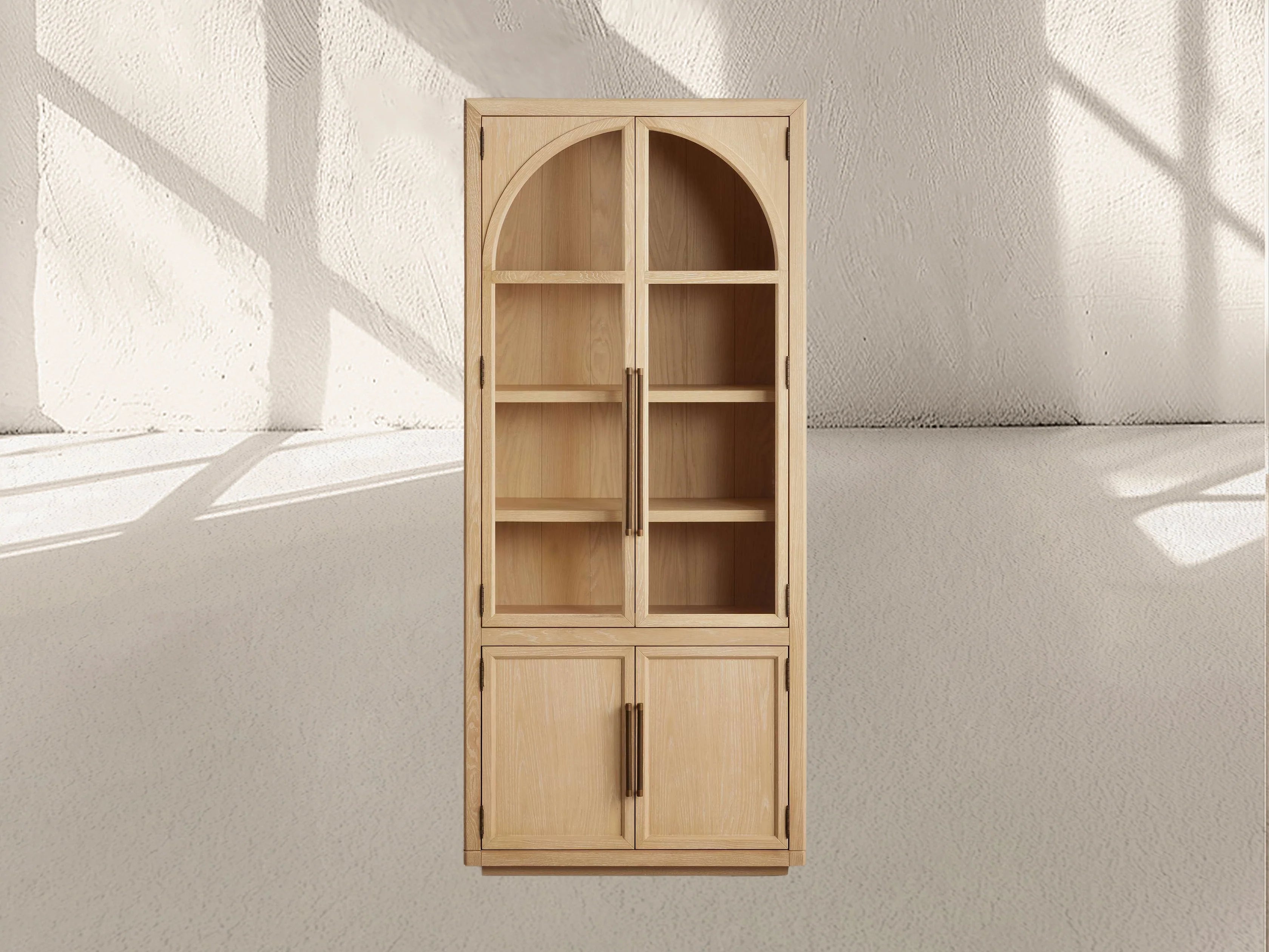 Hattie Squared Glass Cabinet