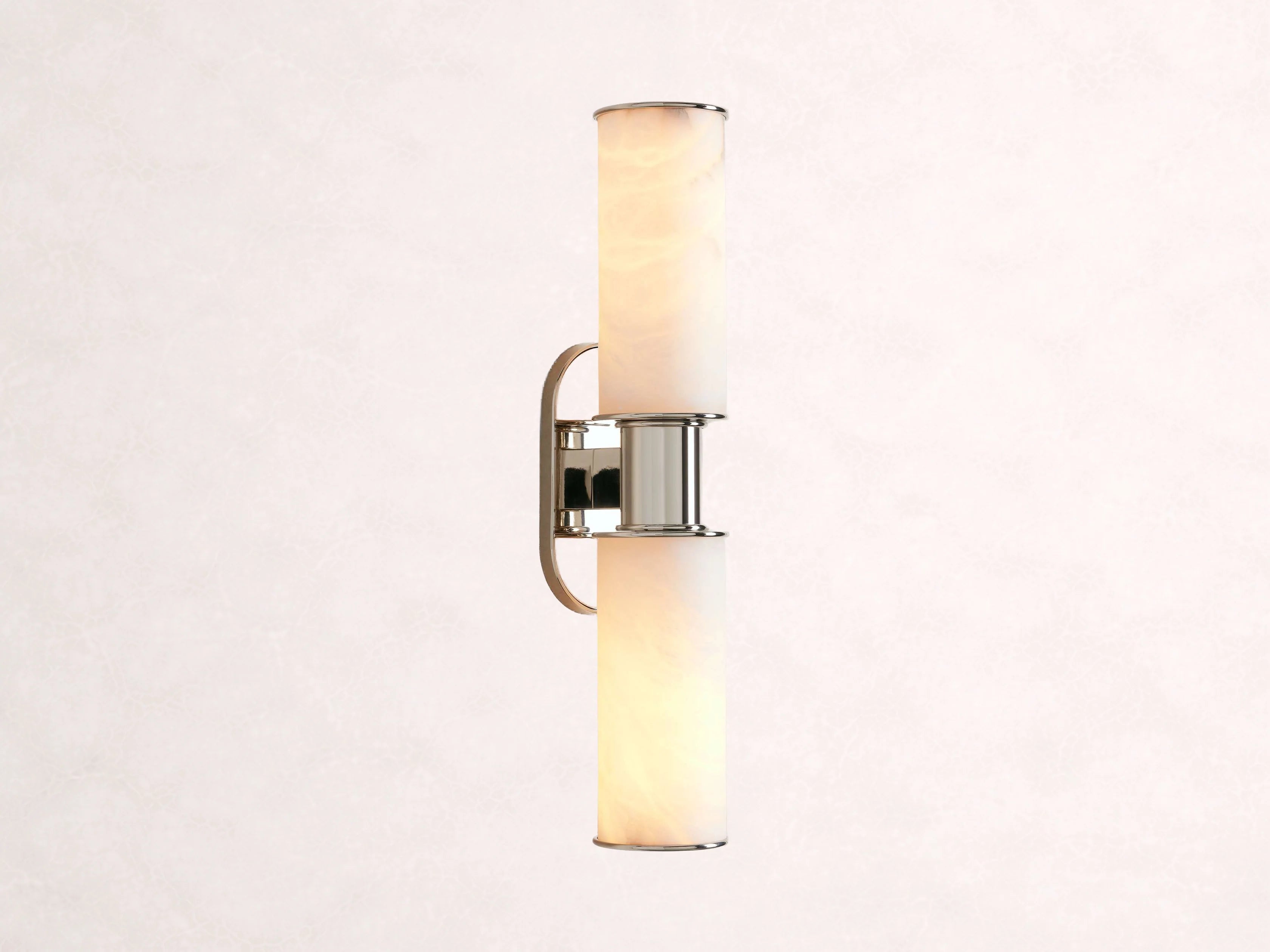 Harlin 2-Light Wall Sconce in Alabaster