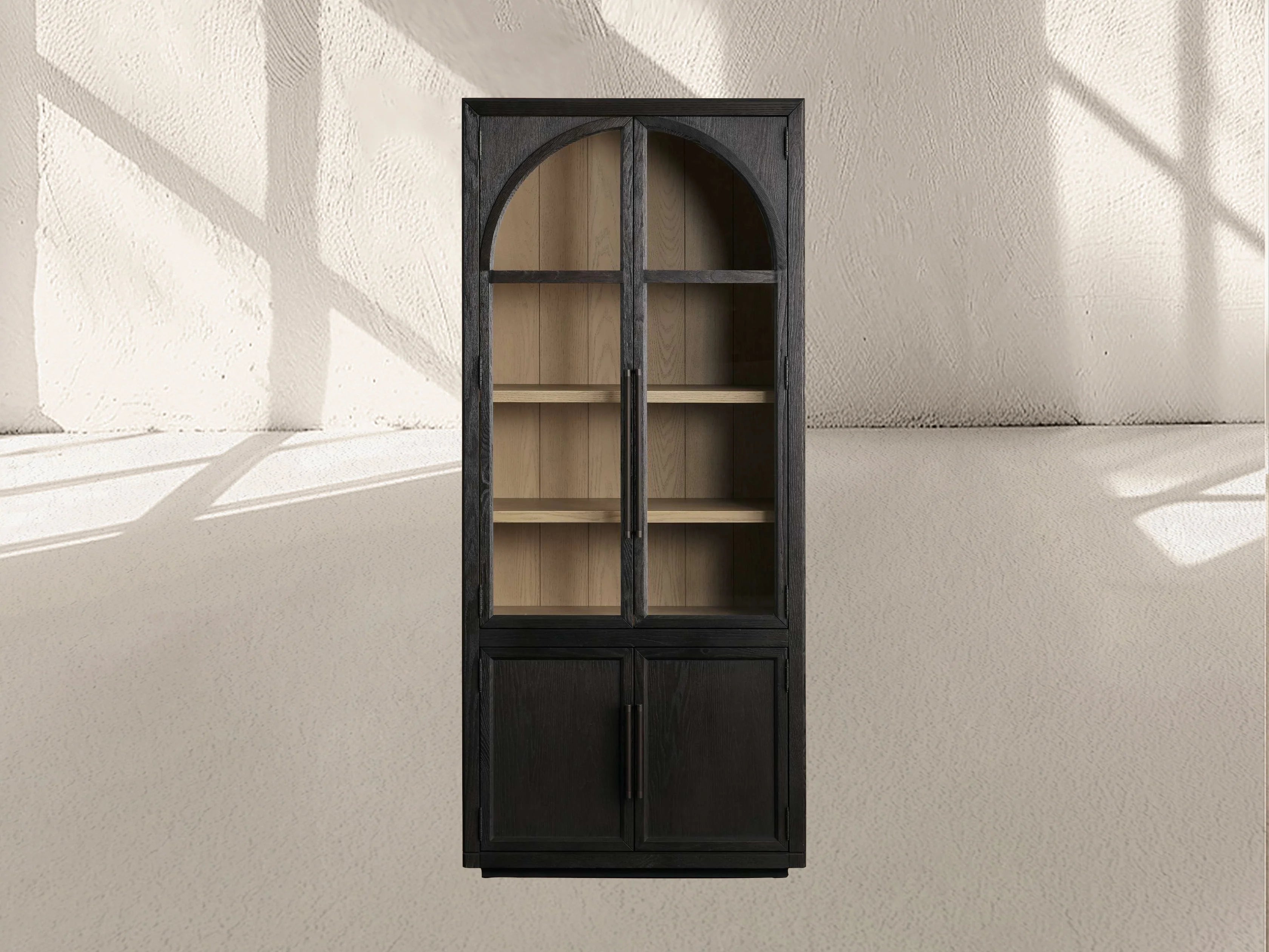 Hattie Squared Glass Cabinet