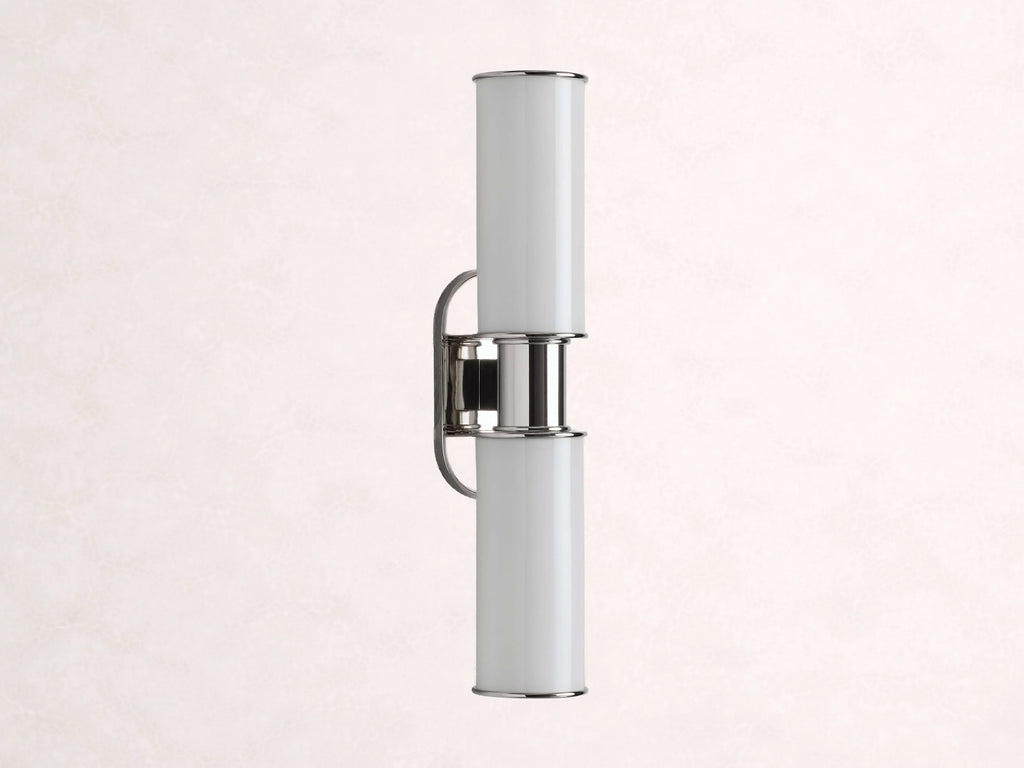 Harlin 2-Light Wall Sconce in Milk
