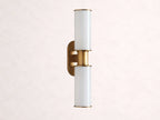 Harlin 2-Light Wall Sconce in Milk