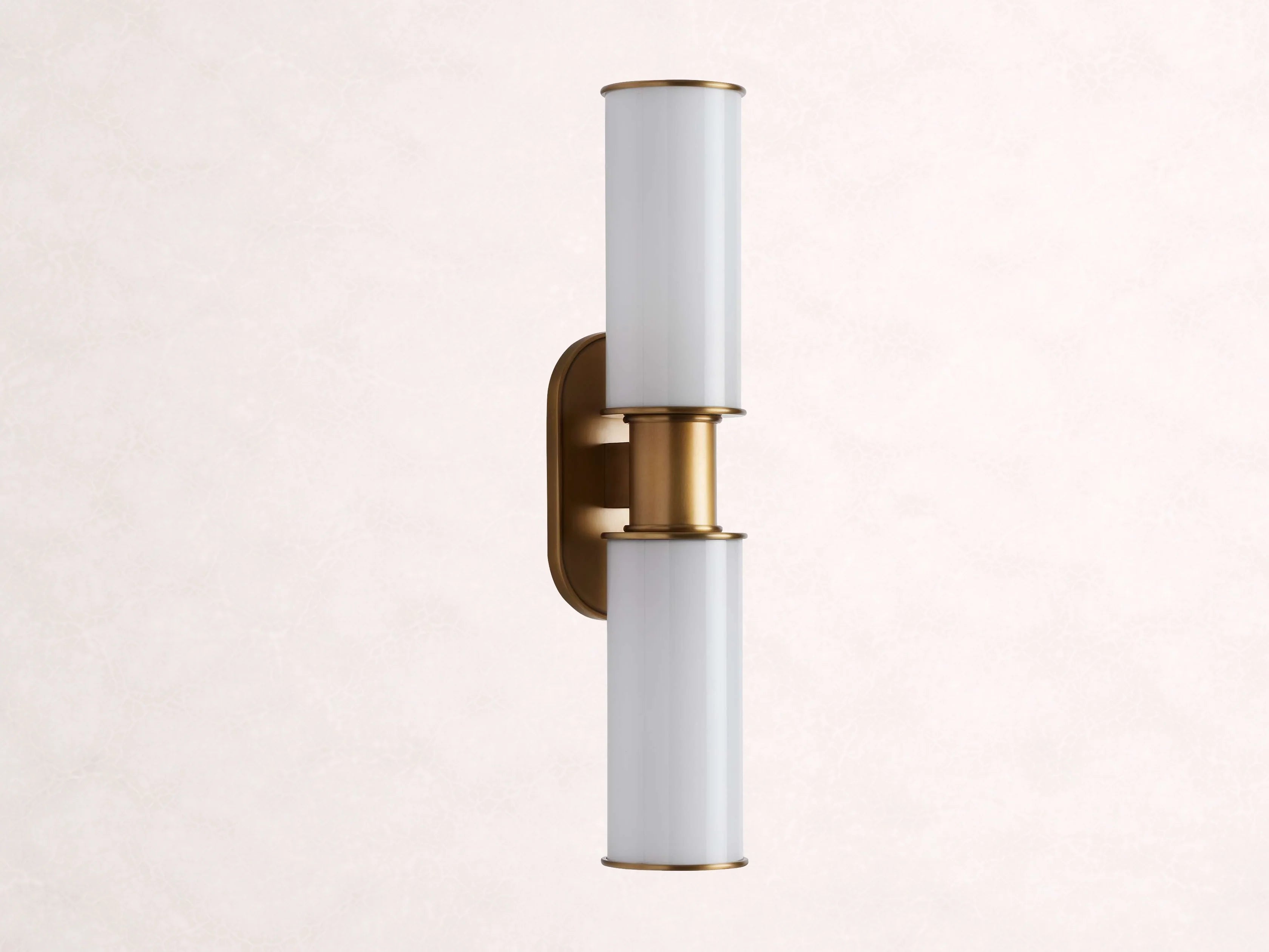 Harlin 2-Light Wall Sconce in Milk