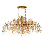 Lignia Crystal Branch Gold Artistic 45-InchChandelier
