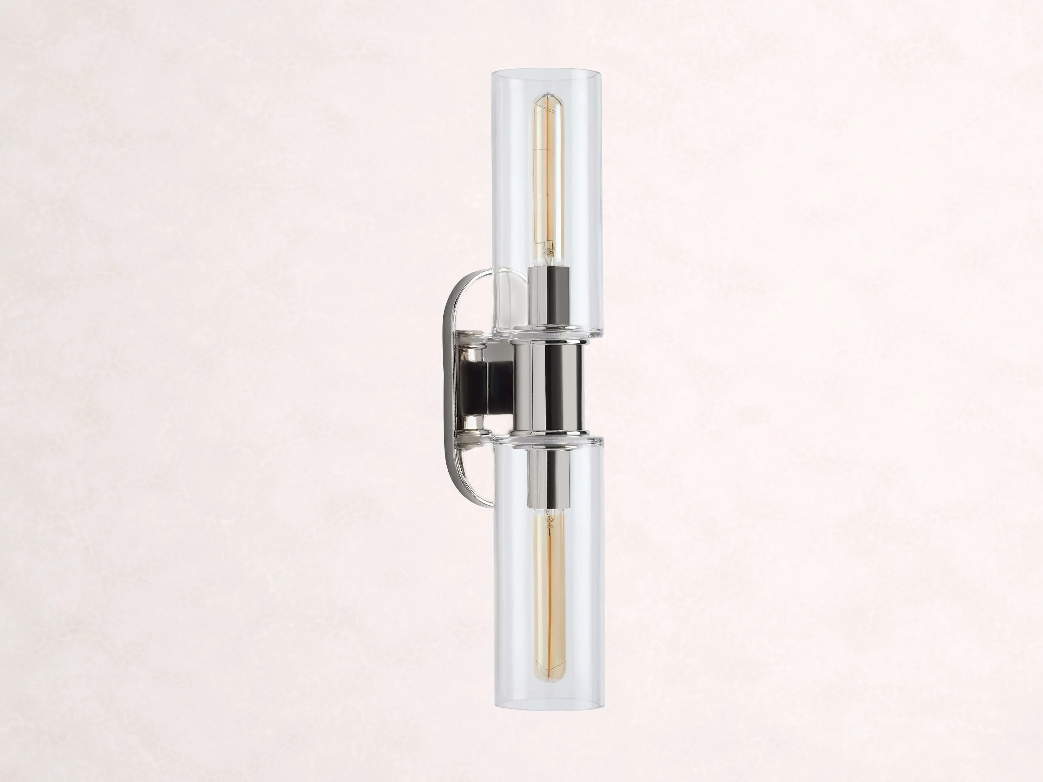 Harlin 2-Light Wall Sconce in Clear