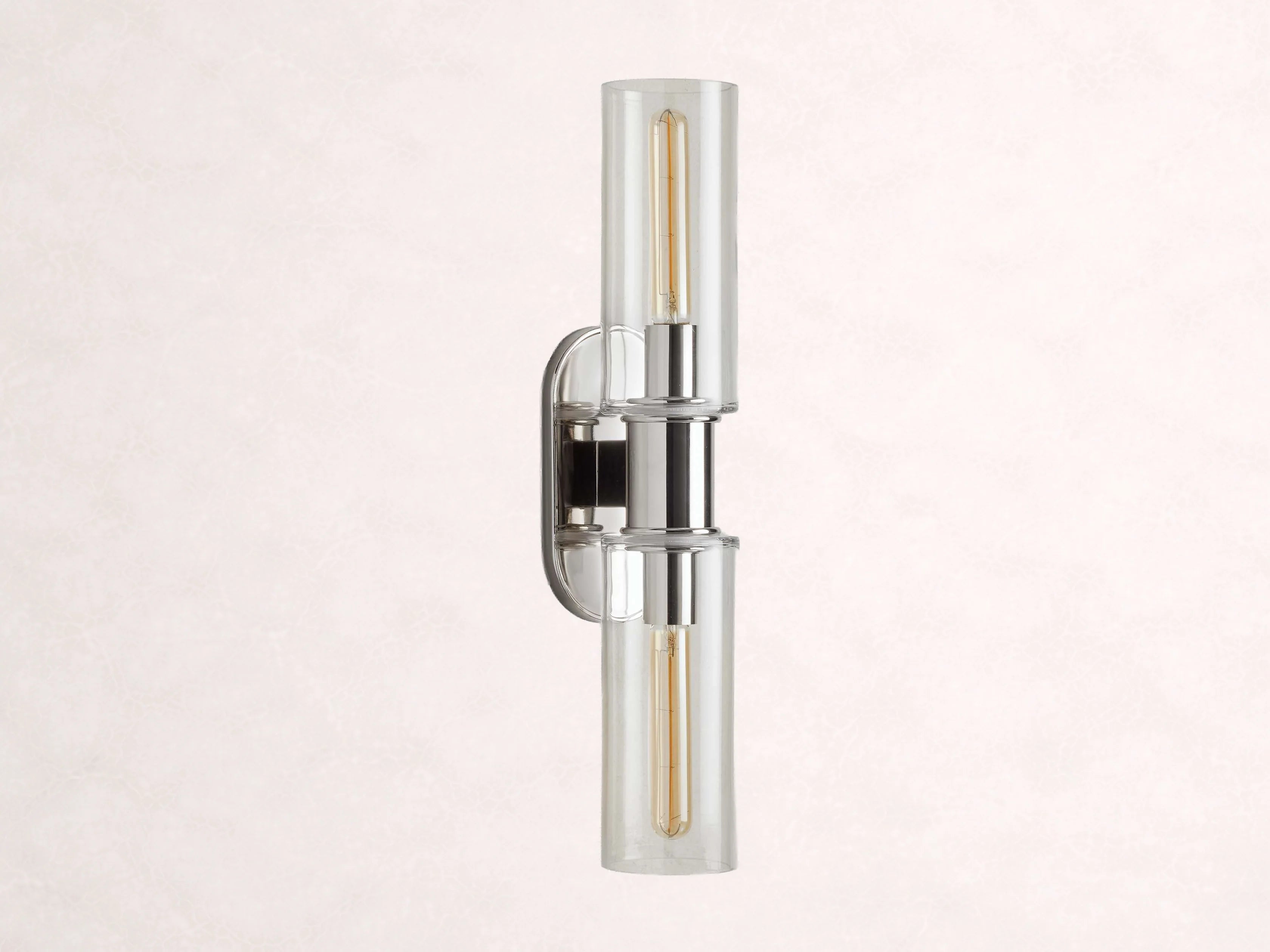 Harlin 2-Light Wall Sconce in Clear