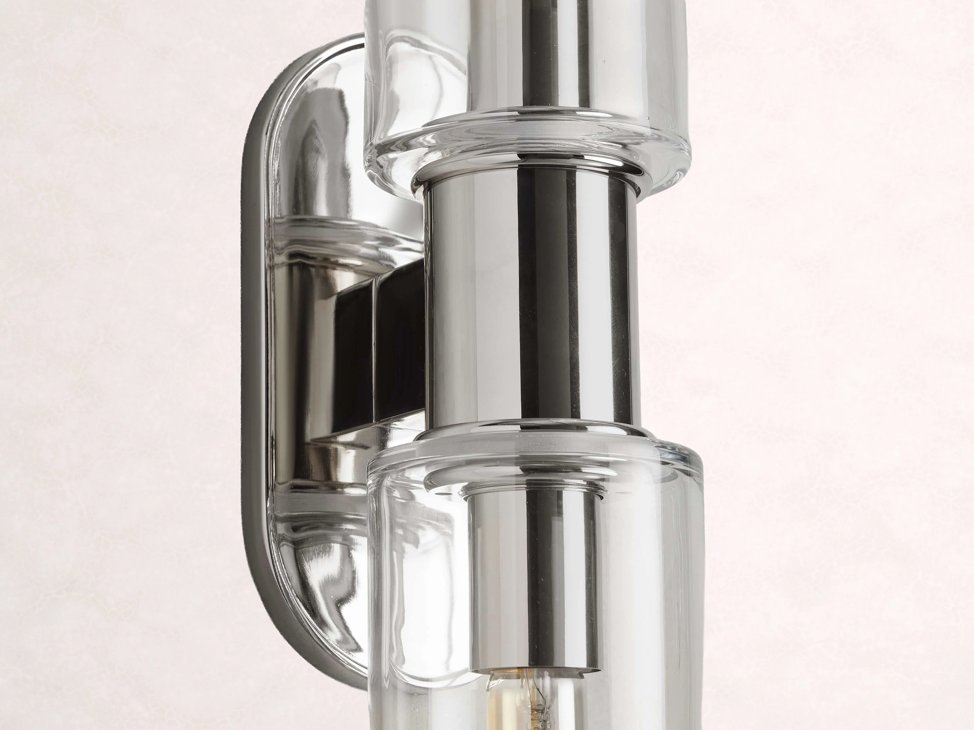 Harlin 2-Light Wall Sconce in Clear