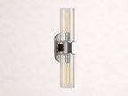 Harlin 2-Light Wall Sconce in Clear