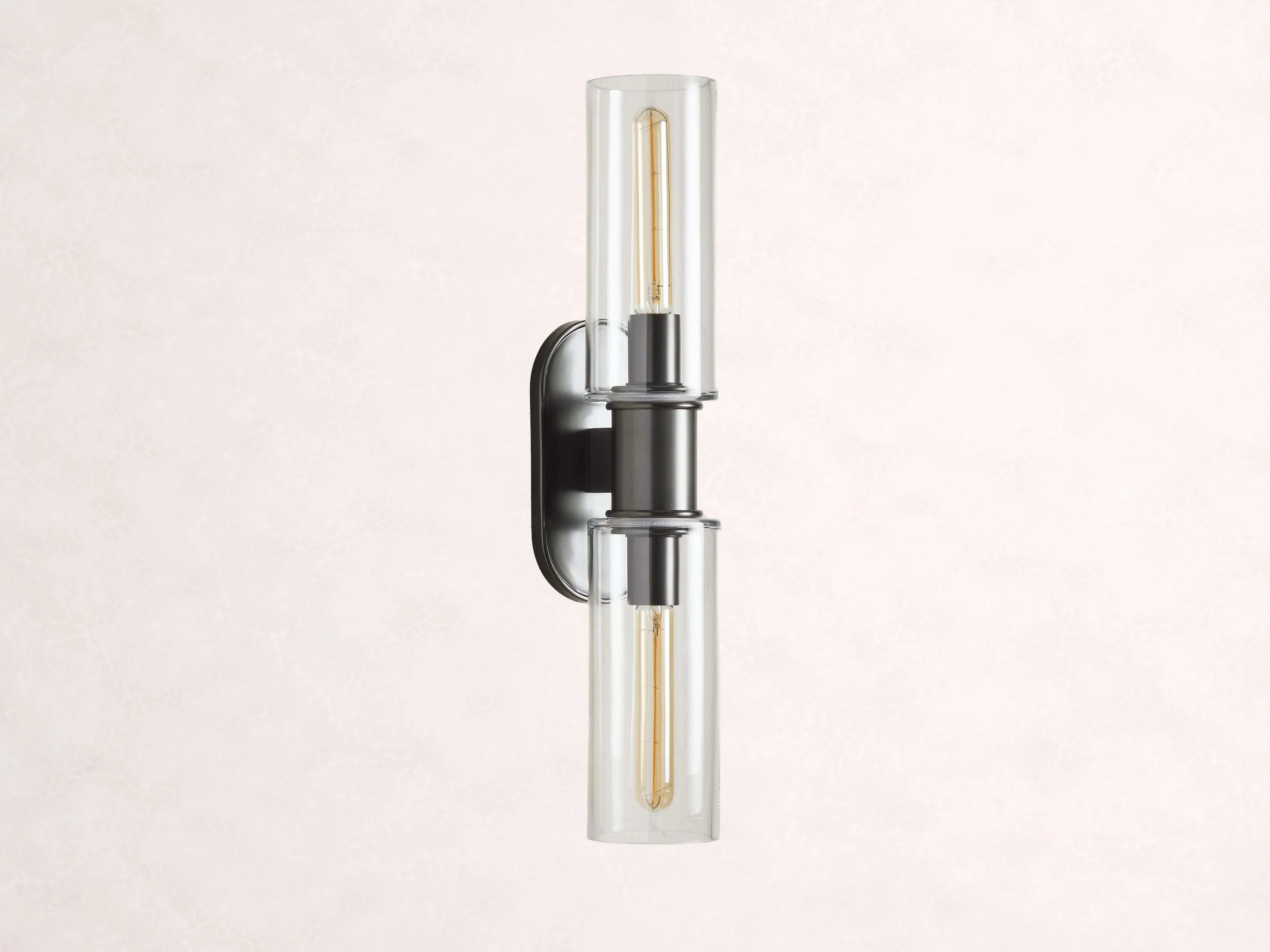 Harlin 2-Light Wall Sconce in Clear